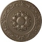 Ekena Millwork Sydney Ceiling Medallion (Fits Canopies up to 5 3/4"), Hand-Painted Warm Silver, 27 3/4"OD x 2"P CM27SYWSS - alternate 1
